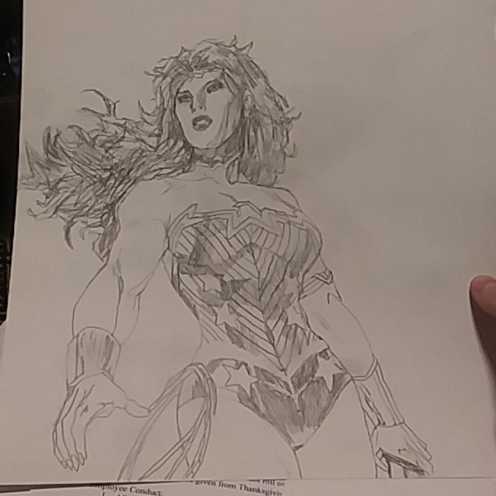 Wonder woman sketch